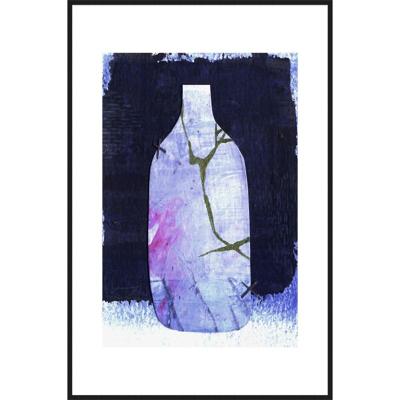 Wanddecoratie Art Crafts 004B 98x148cm op forex met blanke lijst landelijk als passe partout