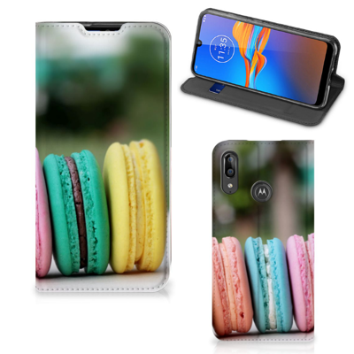 Motorola Moto E6 Plus Flip Style Cover Macarons