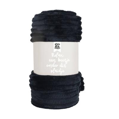 100% Leuk - Plaid - Relax een beetje onder dit plaidje