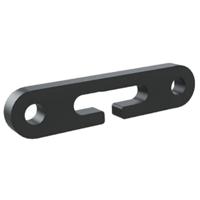 Supernova 07110117 Achterlichthouder voor volwassenen, uniseks, zwart, eenheidsmaat