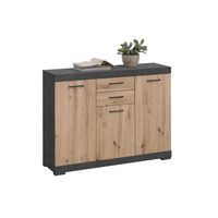 Dressoir Hermes Artisan Eiken 120x35x90 cm - thumbnail