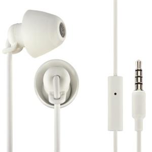 Thomson EAR3008W Piccolino In Ear oordopjes Kabel Wit Noise Cancelling Headset, Volumeregeling