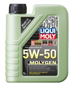 Motorolie Liqui Moly Molygen 5W50 A3/B3 1L 2542