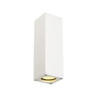 SLV wandopbouwarmatuur THEO UP/DOWN/wandverlichting binnen, opbouwarmatuur, wandopbouwarmatuur, plafondspot / GU10 50 W wit
