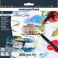 Eberhard Faber EF-558218 Sketch Marker 18 Stuks - thumbnail