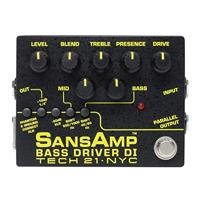 Tech 21 SansAmp Bass Driver DI V2 Pedal - Bass preamp