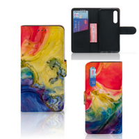 Hoesje Xiaomi Mi 9 SE Watercolor Dark - thumbnail