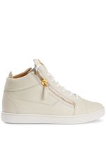 Giuseppe Zanotti baskets Nicki en cuir - Blanc