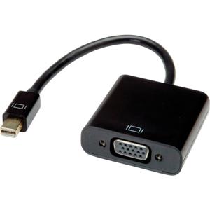 VALUE 12.99.3126 video kabel adapter 0,15 m Mini DisplayPort VGA (D-Sub) Zwart