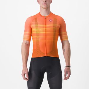 Castelli Climber&apos;s 3.0 SL2 korte mouw fietsshirt oranje heren M