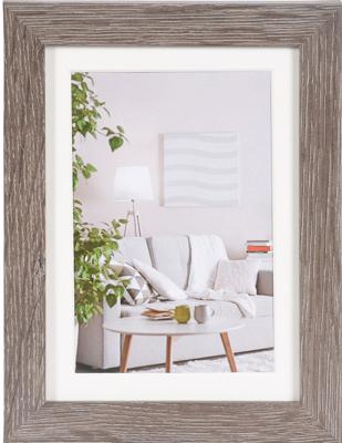 Henzo Modern Fotolijst (Geschikt voor fotomaat: 18×13 cm, Kleur lijst: donkergrijs)