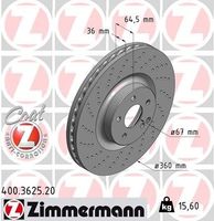 Remschijf Coat Z 400362520