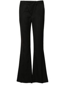 Zadig&Voltaire pantalon de costume à coupe évasée - Noir