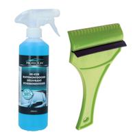 Ijskrabber met antivries spray voor auto - 500 ml - incl. trekker - ruitenontdooier   -