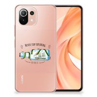 Xiaomi Mi 11 Lite | 11 Lite 5G NE Telefoonhoesje met Naam Boho Bottle