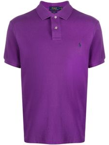 Polo Ralph Lauren polo à logo brodé - Violet