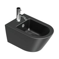 Bidet toilet Catalano Zero | 55 cm | Rimless | Wandhangend | Excl.Toiletzitting | Keramiek | Zwart mat