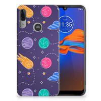 Motorola Moto E6 Plus Silicone Back Cover Space - thumbnail