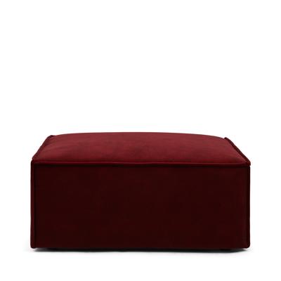 Rivièra Maison Hocker 'The Jagger' Velvet, kleur Vineyard Burgundy