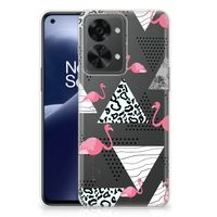 OnePlus Nord 2T TPU Hoesje Flamingo Triangle