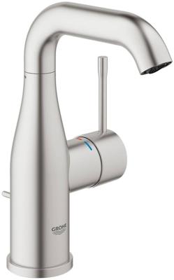 Grohe Essence New 1-gats wastafelmengkraan Supersteel Grohe Essence New 1-gats wastafelmengkraan Supersteel