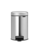 Brabantia pedaalemmer newlcon 3 liter matt steel - thumbnail