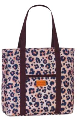 Fabrizio strandtas 40 x 39 cm polyester oranje Fabrizio strandtas 40 x 39 cm polyester oranje