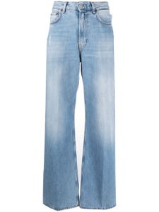 Acne Studios jean ample à taille haute - Bleu