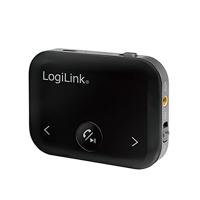 LogiLink BT0050 - Bluetooth 5.0 audio-zender & ontvanger (verzenden en ontvangen) met handsfree-functie voor autoradio, smartphone (Samsung, Apple, Huawei, Sony, LG), hifi-installatie enz.