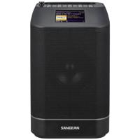 Sangean WFS-58 Transistorradio met internetradio DAB+, VHF (FM), Internet AUX, Bluetooth, WiFi, Internetradio Multiroom ondersteuning Zwart - thumbnail