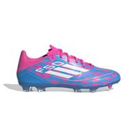 adidas F50 League Gras Voetbalschoenen (FG) Blauw Roze Wit - thumbnail