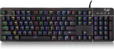 Ewent PL3350 toetsenbord USB QWERTY Engels Zwart