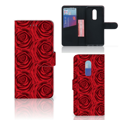 OnePlus 6 Hoesje Red Roses OnePlus 6 Hoesje Red Roses