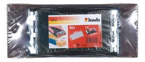 kwb 485170 Professionele handslijperset, met 50 schuurstroken 93 x 230 mm 1 stuk(s)