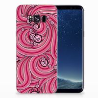 Samsung Galaxy S8 Plus Hoesje maken Swirl Pink