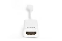 Digitus AK-340411-001-W DisplayPort / HDMI Adapter [1x Mini-DisplayPort stekker - 1x HDMI-bus] Wit 15.00 cm - thumbnail