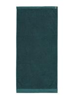 ESSENZA Handdoek Connect Organic Uni Groen,70x140 cm, 100% katoen badstof, Effen