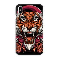 Tiger and Rattlesnakes: iPhone XS Tough Case - thumbnail