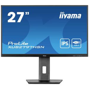 Iiyama ProLite XUB2797HSN-B1 LED-monitor Energielabel E (A - G) 68.6 cm (27 inch) 1920 x 1080 Pixel 16:9 1 ms HDMI, DisplayPort, Hoofdtelefoon (3.5 mm