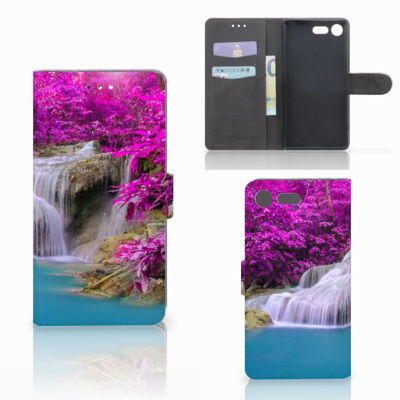 Sony Xperia XZ Premium Flip Cover Waterval Sony Xperia XZ Premium Flip Cover Waterval