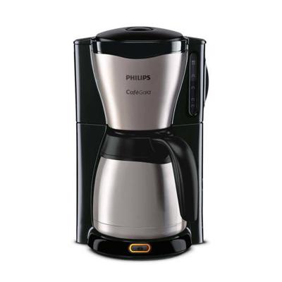 Philips Café Gaia Collection Metalen koffiezetter met thermische kan