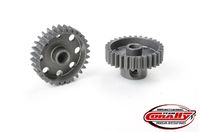 Team Corally - 48 DP Pinion - Short - Hard Anodised Aluminium - 30T - 3.17mm as - thumbnail