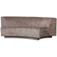 BePureHome Popular 2-zits Bankje - Polyester - Taupe - 72x215x97 - thumbnail