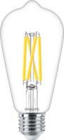 Philips Lighting 871951432391900 LED-lamp Energielabel D (A - G) E27 Speciale vorm 6 W = 60 W Warmwit (Ø x l) 64 mm x 140 mm 1 stuk(s) - thumbnail