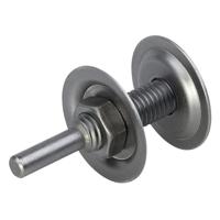 wolfcraft Opspandoorn voor boring 10 mm I 2116000 I Voor schuur- en polijstschijven zonder as