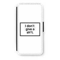 Don't give a shit: iPhone 8 Flip Hoesje - thumbnail