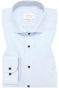 ETERNA Slim Fit Overhemd lichtblauw, Effen