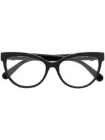 Moncler Eyewear lunettes de vue à monture ronde - Noir