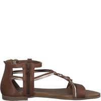 Tamaris Damessandalen, damessandalen, Braun Cognac Kam, 36 EU