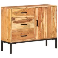 Dressoir 88x30x73 cm massief acaciahout